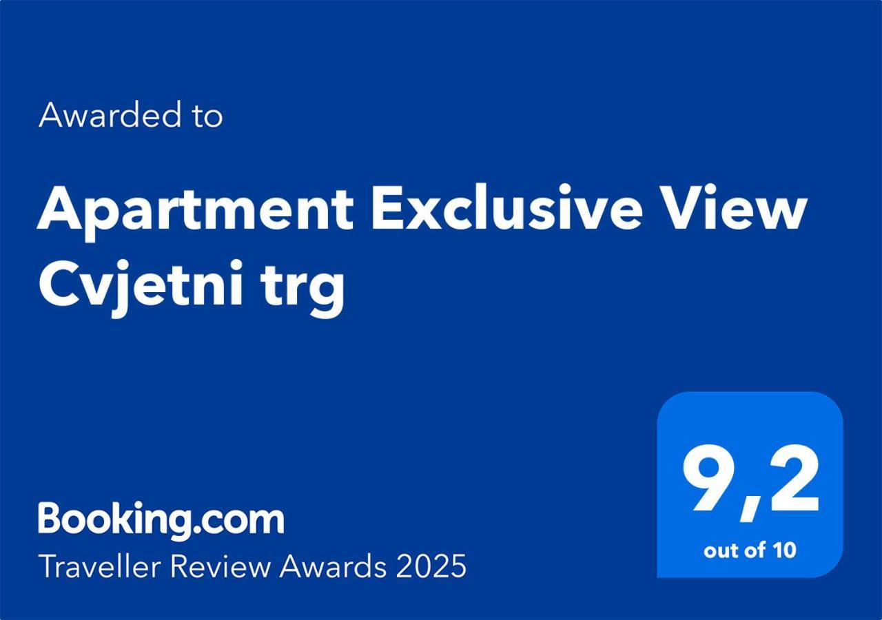 Apartment Exclusive View Cvjetni Trg Загреб Екстериор снимка
